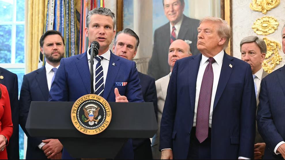 特朗普将签署命令重命名五角大楼“战争部”