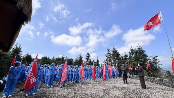 清明祭英烈 经典颂长征—— 江西安福：红色地标走读 传承长征精神